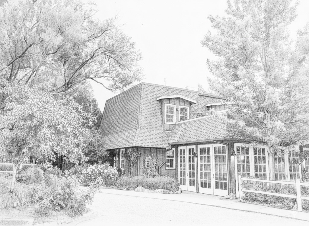 Reception set up on the lawn